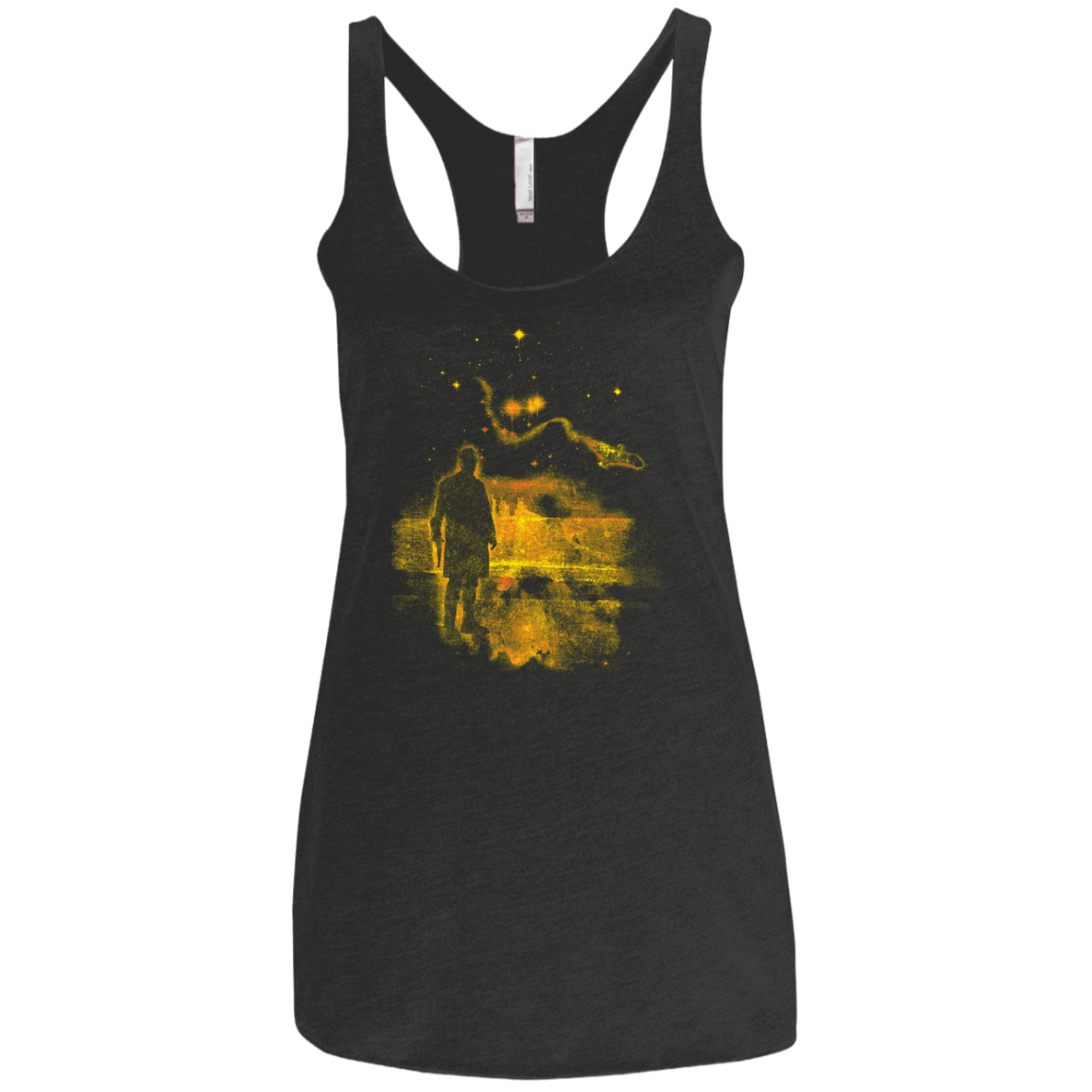 The Sky In Me Women's Triblend Racerback Tank
