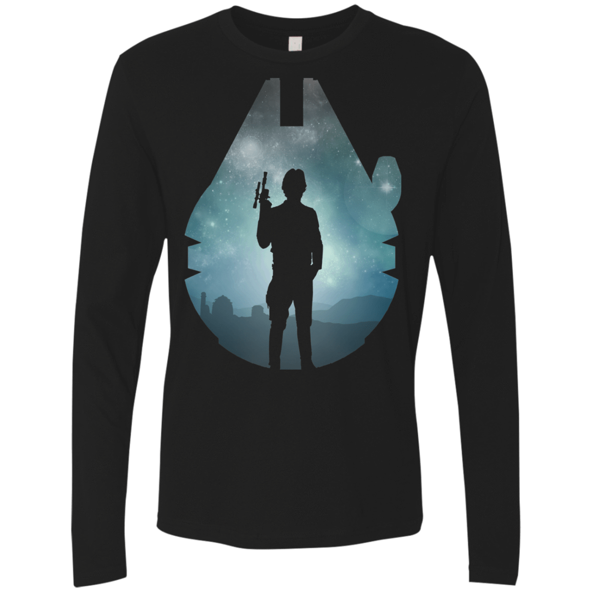 T-Shirts Black / S The Smuggler Men's Premium Long Sleeve