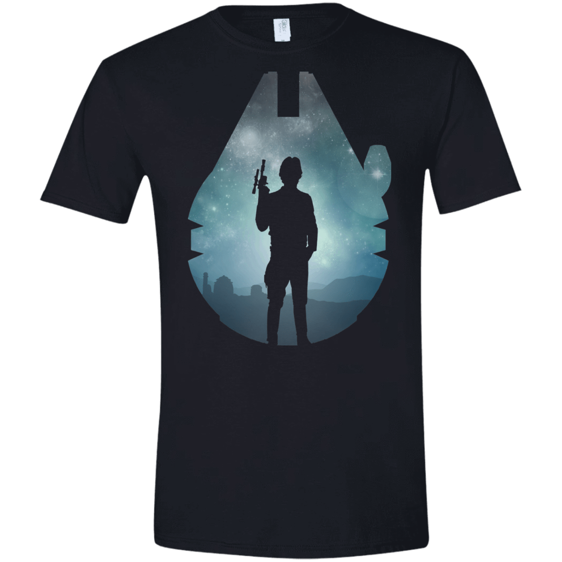 T-Shirts Black / X-Small The Smuggler Men's Semi-Fitted Softstyle