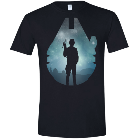 T-Shirts Black / X-Small The Smuggler Men's Semi-Fitted Softstyle