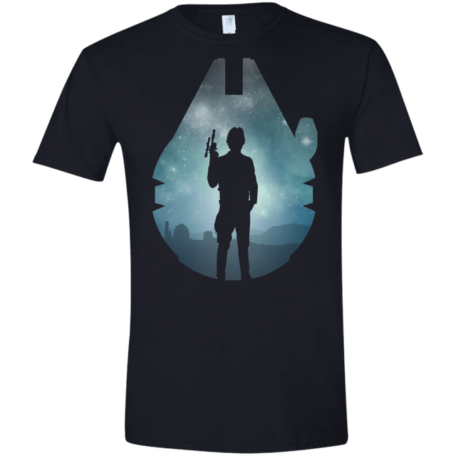 T-Shirts Black / X-Small The Smuggler Men's Semi-Fitted Softstyle