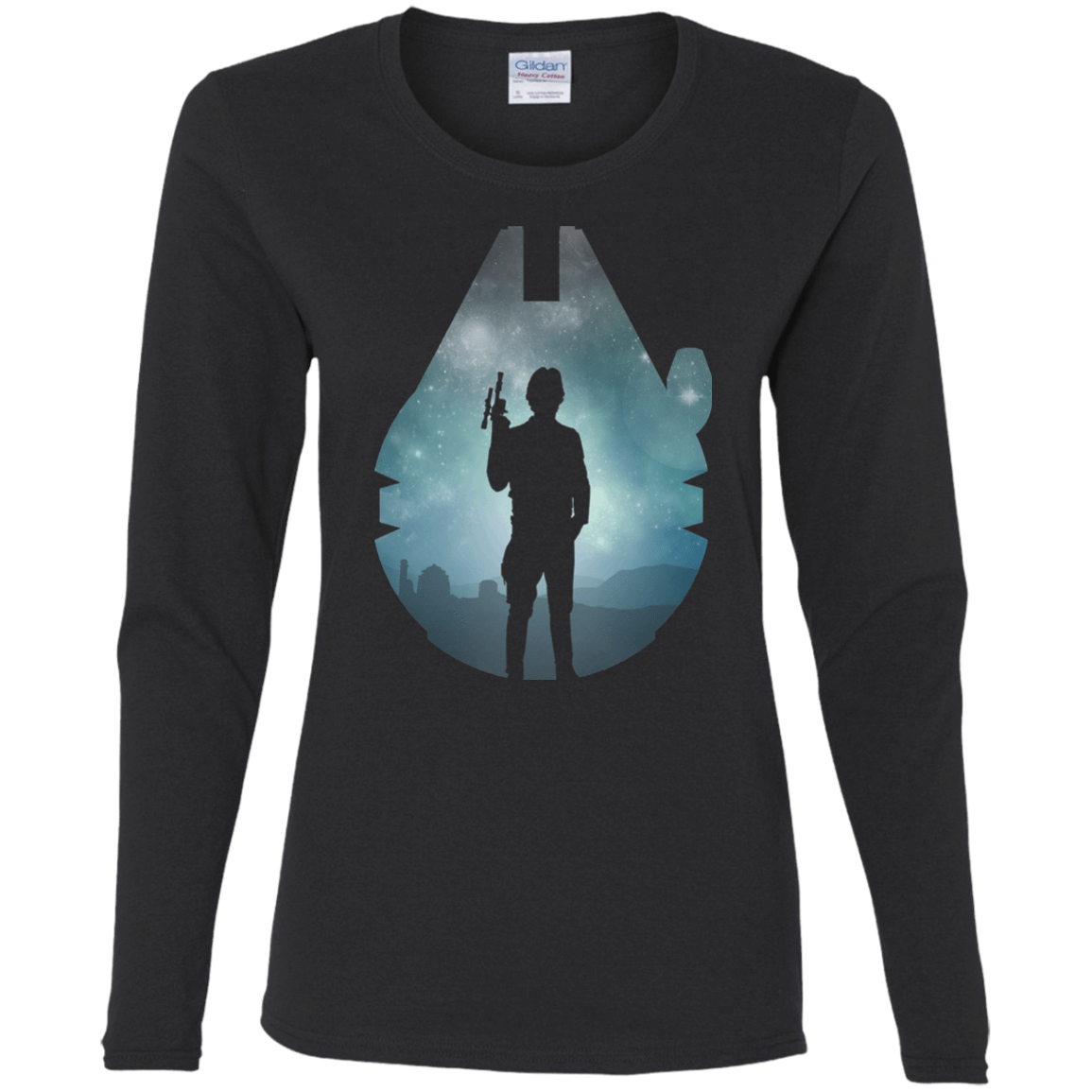 T-Shirts Black / S The Smuggler Women's Long Sleeve T-Shirt