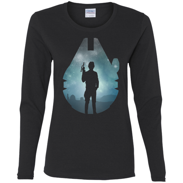 T-Shirts Black / S The Smuggler Women's Long Sleeve T-Shirt