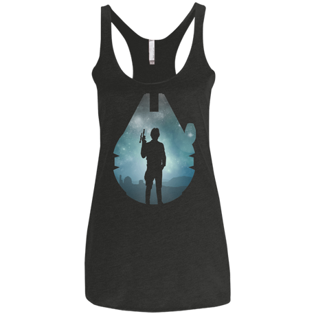 T-Shirts Vintage Black / X-Small The Smuggler Women's Triblend Racerback Tank