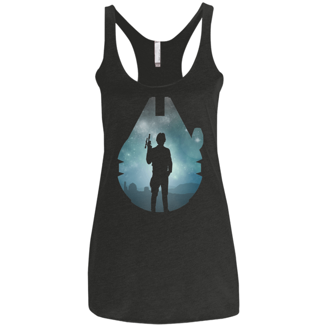 T-Shirts Vintage Black / X-Small The Smuggler Women's Triblend Racerback Tank