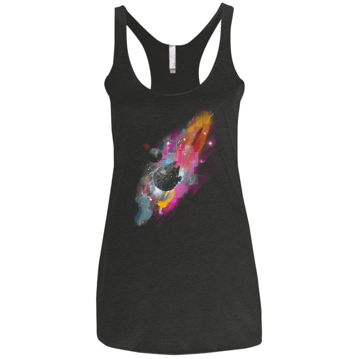 T-Shirts Vintage Black / X-Small The Smuggler Women's Triblend Racerback Tank
