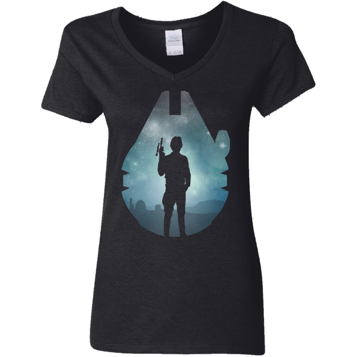 T-Shirts Black / S The Smuggler Women's V-Neck T-Shirt