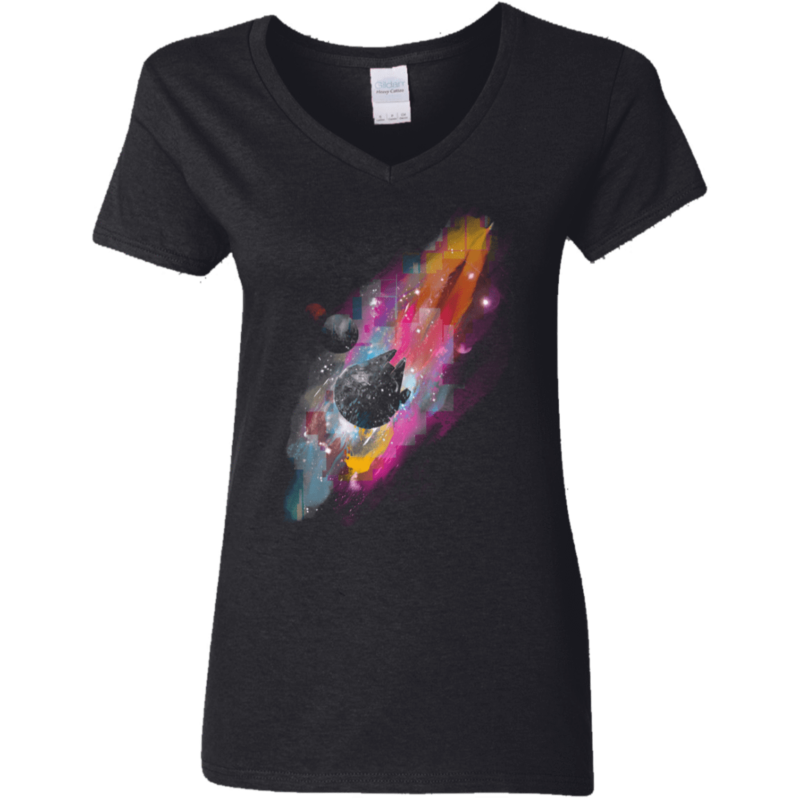 T-Shirts Black / S The Smuggler Women's V-Neck T-Shirt