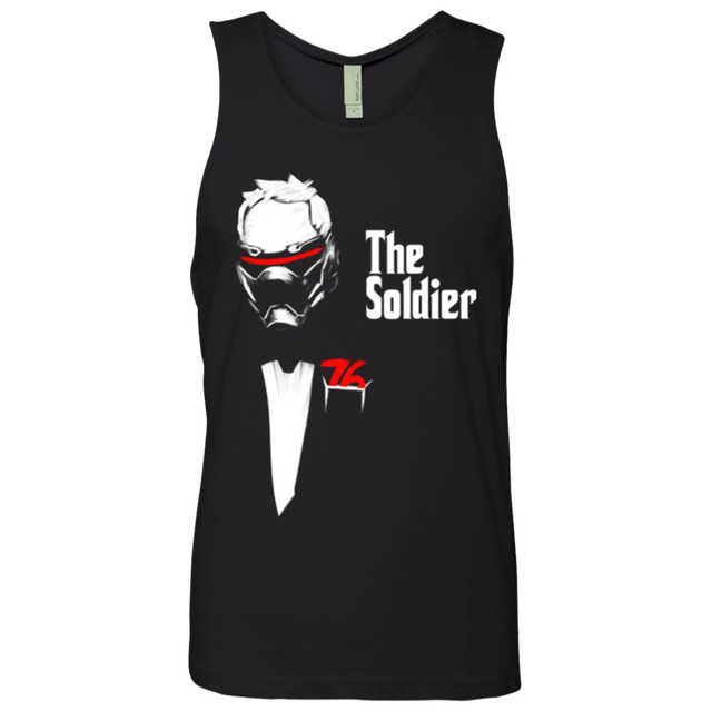T-Shirts Black / Small The Soldier (1) Men's Premium Tank Top