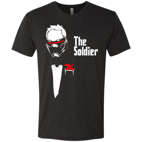 T-Shirts Vintage Black / Small The Soldier (1) Men's Triblend T-Shirt