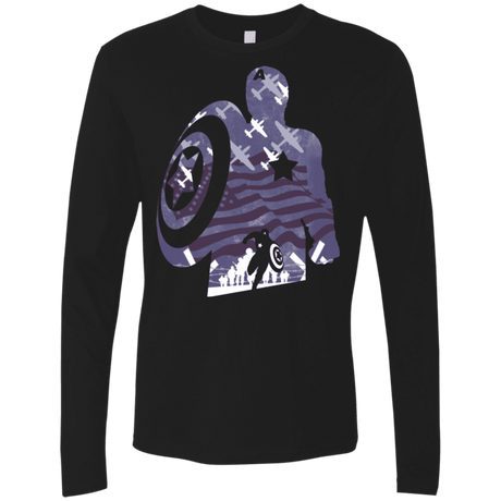 T-Shirts Black / Small The Soldier Men's Premium Long Sleeve