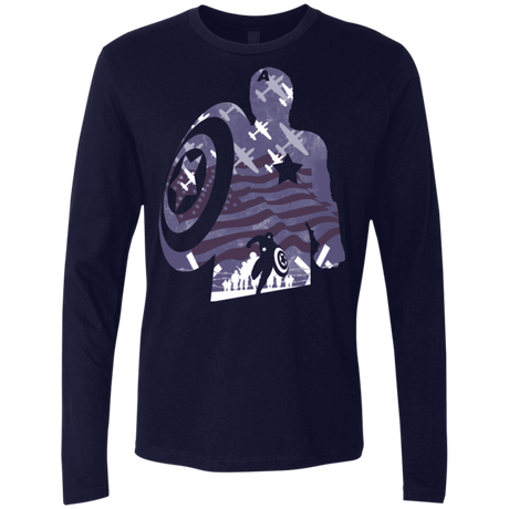 T-Shirts Midnight Navy / Small The Soldier Men's Premium Long Sleeve