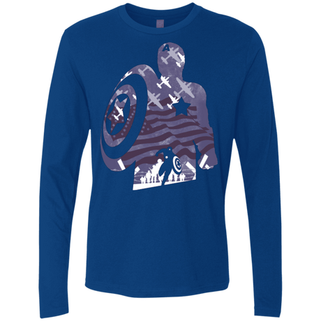 T-Shirts Royal / Small The Soldier Men's Premium Long Sleeve