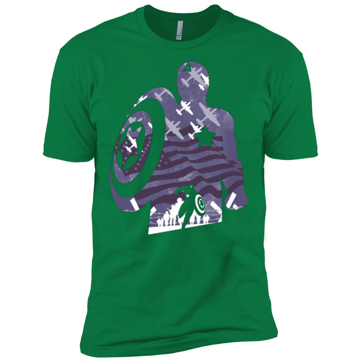 T-Shirts Kelly Green / X-Small The Soldier Men's Premium T-Shirt