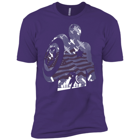 T-Shirts Purple / X-Small The Soldier Men's Premium T-Shirt