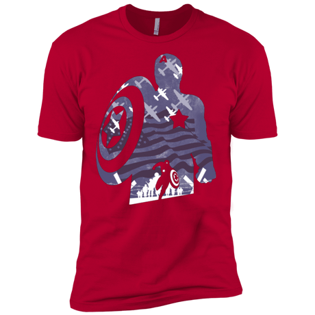 T-Shirts Red / X-Small The Soldier Men's Premium T-Shirt