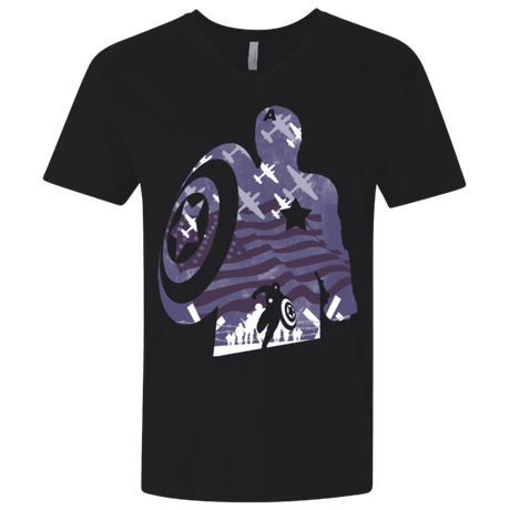 T-Shirts Black / X-Small The Soldier Men's Premium V-Neck