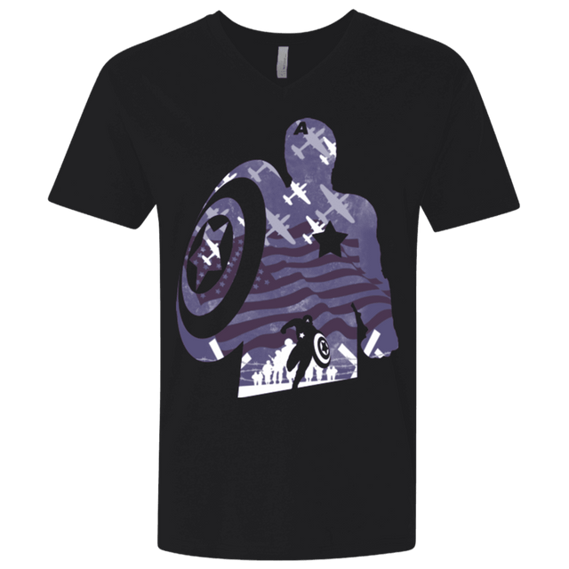 T-Shirts Black / X-Small The Soldier Men's Premium V-Neck