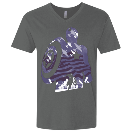 T-Shirts Heavy Metal / X-Small The Soldier Men's Premium V-Neck