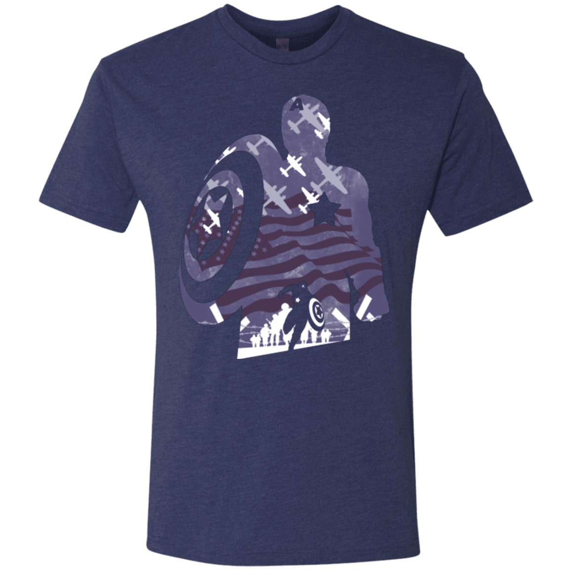 T-Shirts Vintage Navy / Small The Soldier Men's Triblend T-Shirt