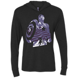 T-Shirts Vintage Black / X-Small The Soldier Triblend Long Sleeve Hoodie Tee