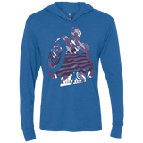 T-Shirts Vintage Royal / X-Small The Soldier Triblend Long Sleeve Hoodie Tee