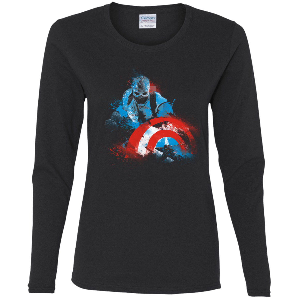 T-Shirts Black / S The Soldier Women's Long Sleeve T-Shirt