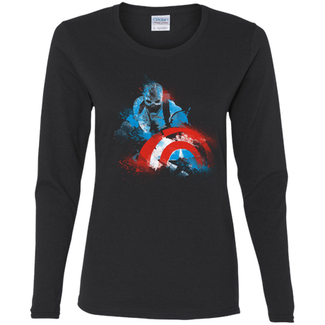 T-Shirts Black / S The Soldier Women's Long Sleeve T-Shirt