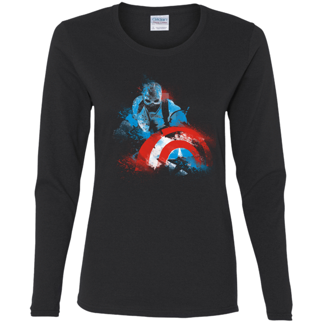 T-Shirts Black / S The Soldier Women's Long Sleeve T-Shirt