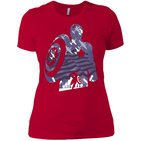 T-Shirts Red / X-Small The Soldier Women's Premium T-Shirt