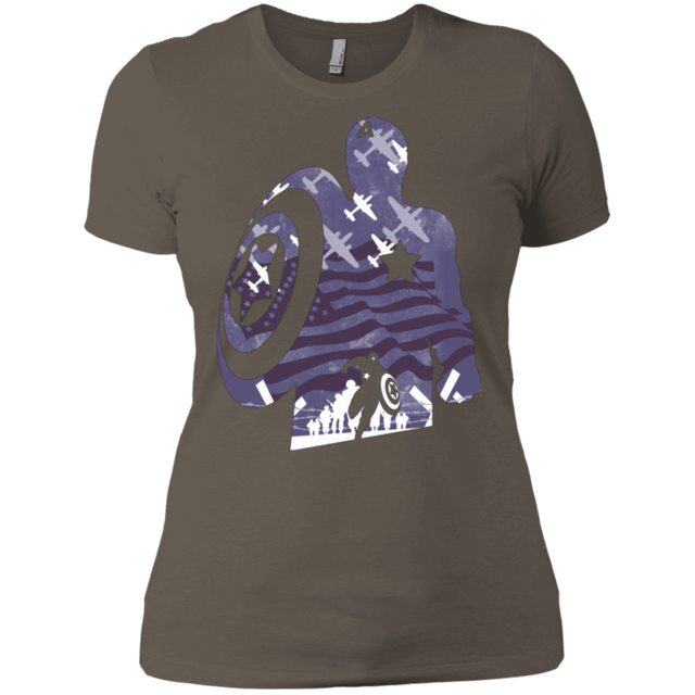 T-Shirts Warm Grey / X-Small The Soldier Women's Premium T-Shirt