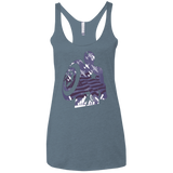 T-Shirts Indigo / X-Small The Soldier Women's Triblend Racerback Tank