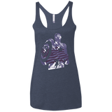 T-Shirts Vintage Navy / X-Small The Soldier Women's Triblend Racerback Tank