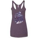 T-Shirts Vintage Purple / X-Small The Soldier Women's Triblend Racerback Tank