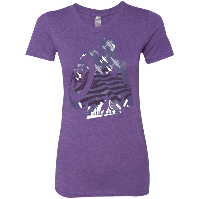 T-Shirts Purple Rush / Small The Soldier Women's Triblend T-Shirt