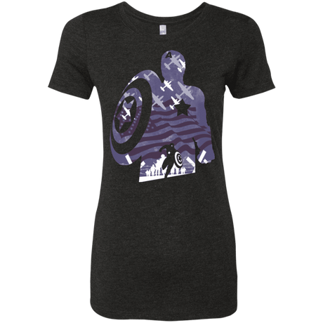 T-Shirts Vintage Black / Small The Soldier Women's Triblend T-Shirt