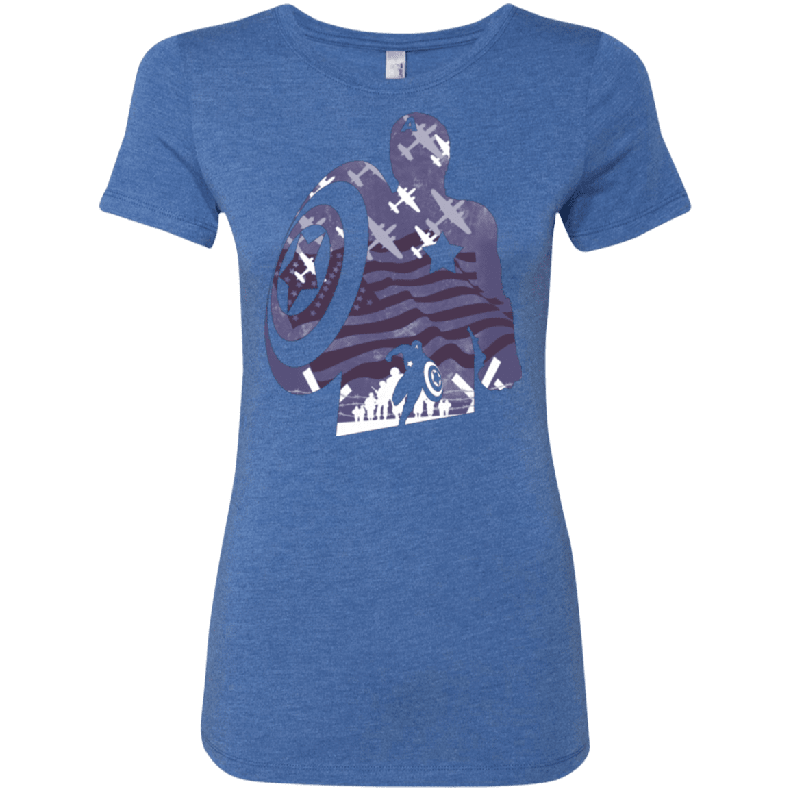 T-Shirts Vintage Royal / Small The Soldier Women's Triblend T-Shirt