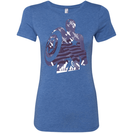 T-Shirts Vintage Royal / Small The Soldier Women's Triblend T-Shirt