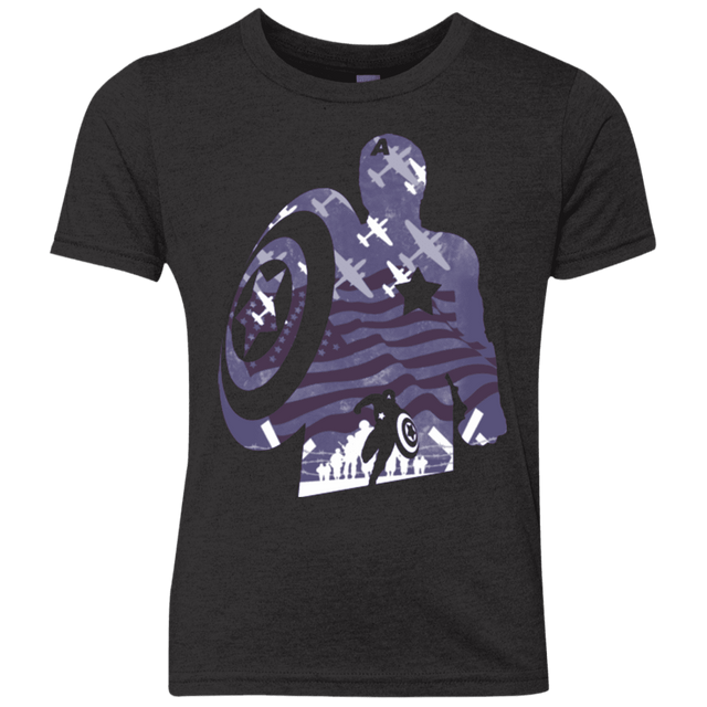 T-Shirts Vintage Black / YXS The Soldier Youth Triblend T-Shirt