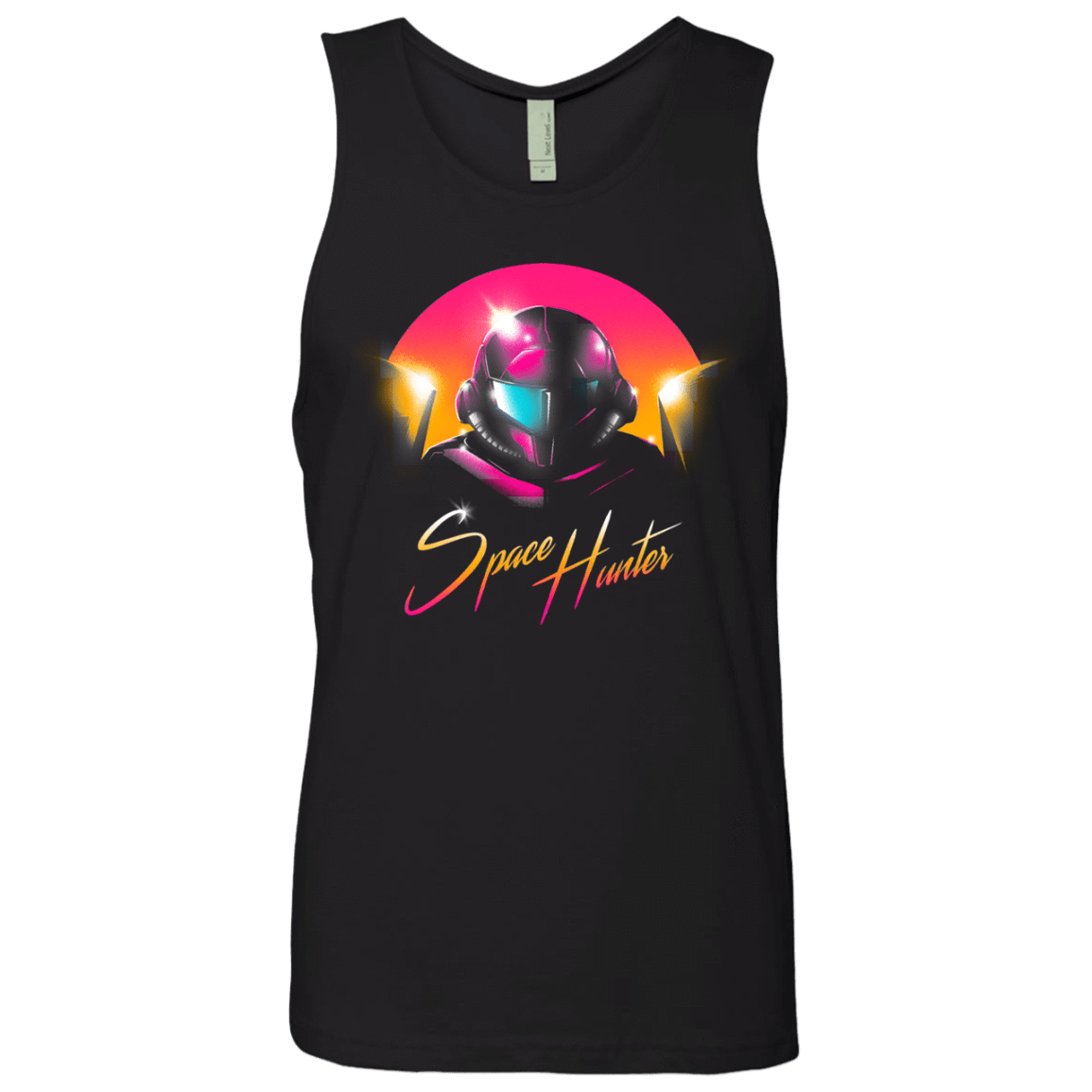 T-Shirts Black / S The Space Hunter Men's Premium Tank Top