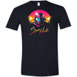 T-Shirts Black / X-Small The Space Hunter Men's Semi-Fitted Softstyle
