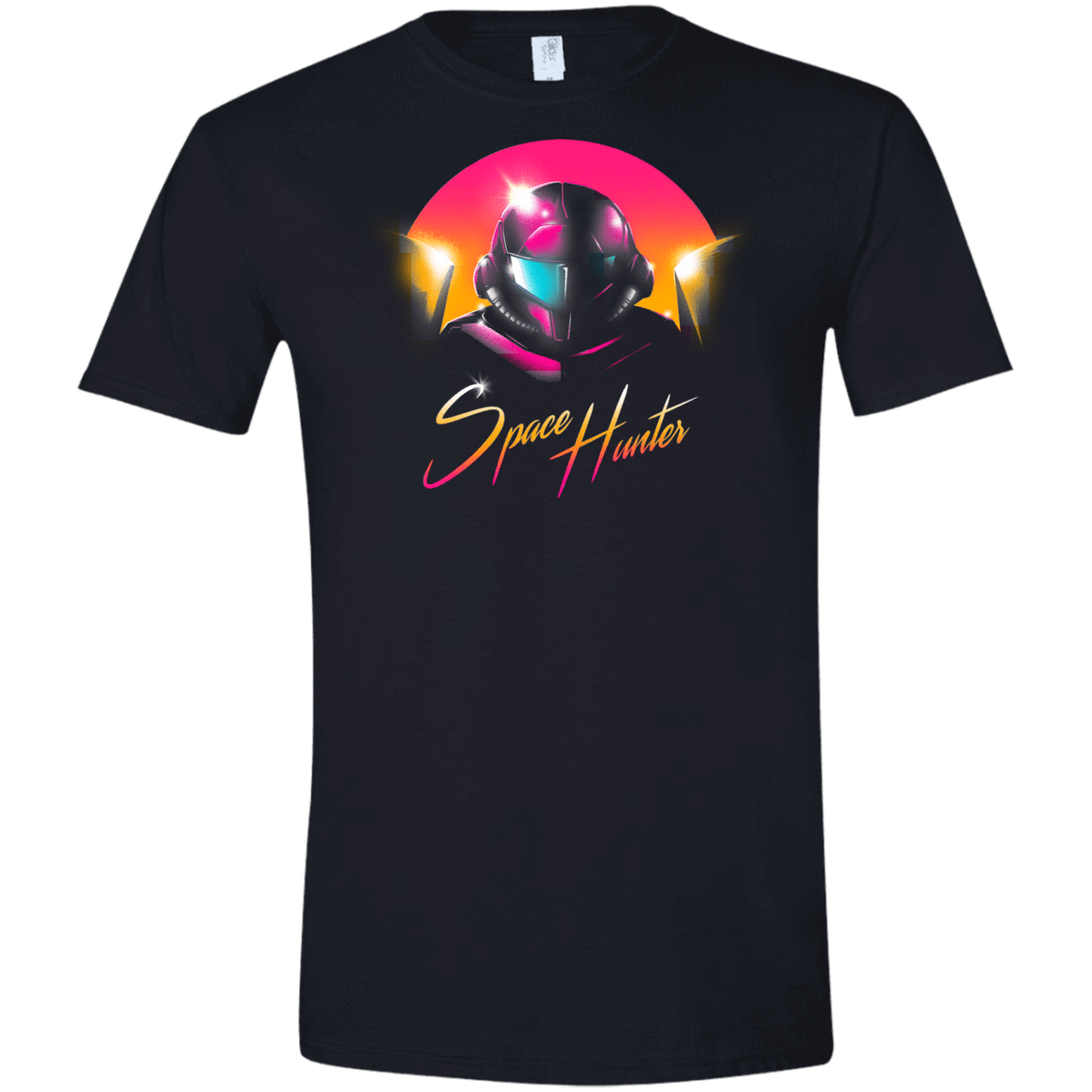 T-Shirts Black / X-Small The Space Hunter Men's Semi-Fitted Softstyle