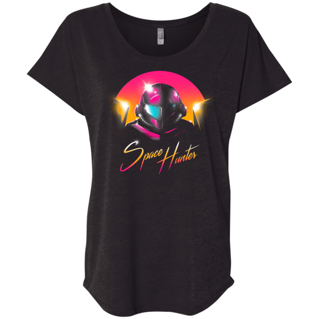 T-Shirts Vintage Black / X-Small The Space Hunter Triblend Dolman Sleeve