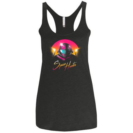 T-Shirts Vintage Black / X-Small The Space Hunter Women's Triblend Racerback Tank