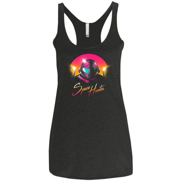 T-Shirts Vintage Black / X-Small The Space Hunter Women's Triblend Racerback Tank