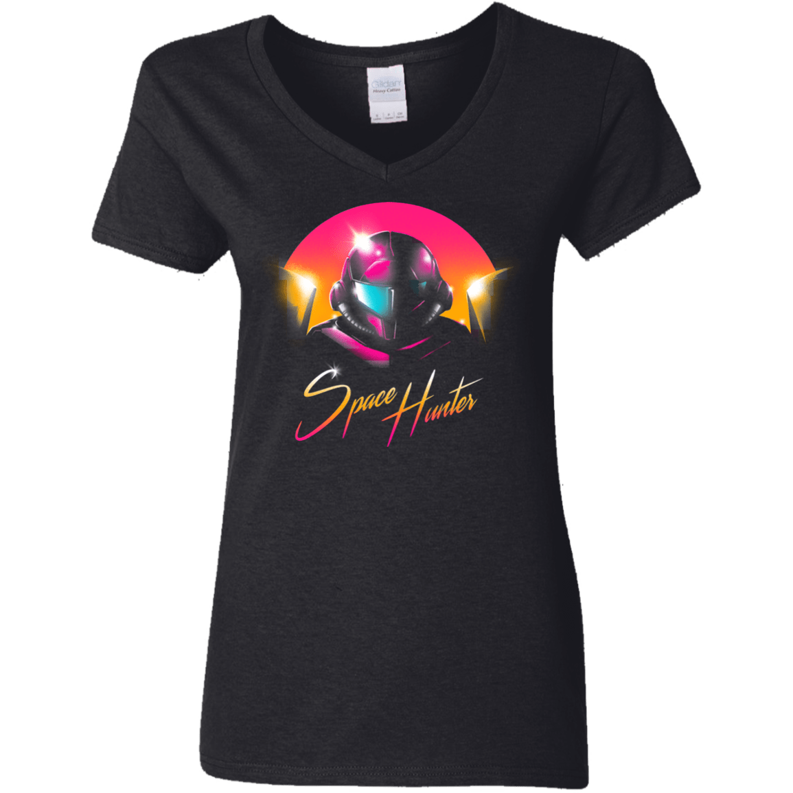 T-Shirts Black / S The Space Hunter Women's V-Neck T-Shirt