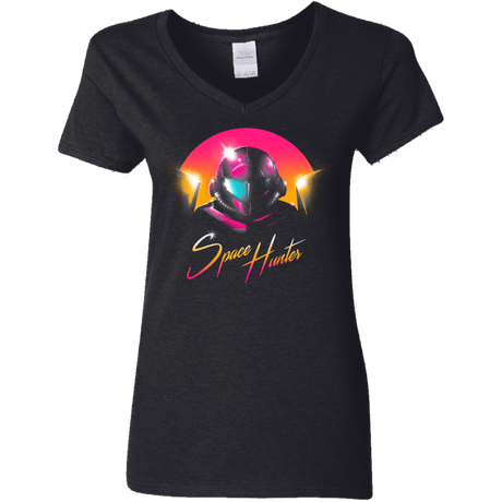 T-Shirts Black / S The Space Hunter Women's V-Neck T-Shirt