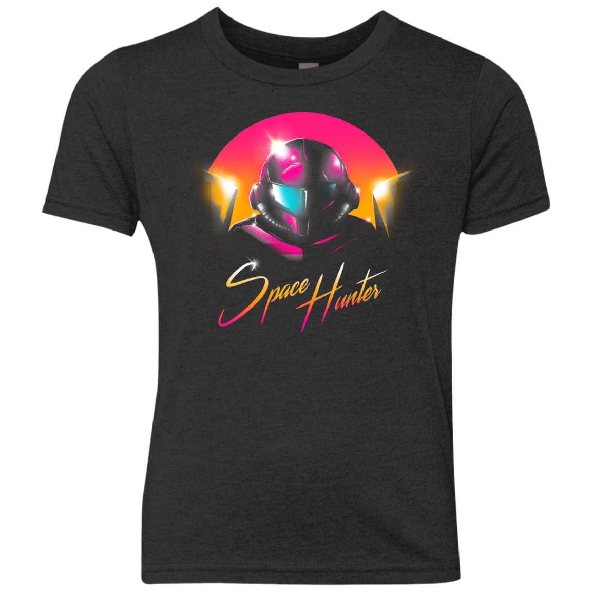 T-Shirts Vintage Black / YXS The Space Hunter Youth Triblend T-Shirt