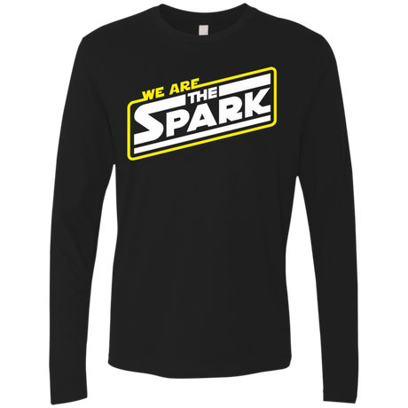 T-Shirts Black / S The Spark Men's Premium Long Sleeve