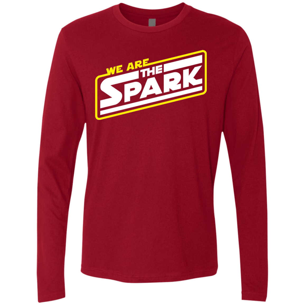 T-Shirts Cardinal / S The Spark Men's Premium Long Sleeve
